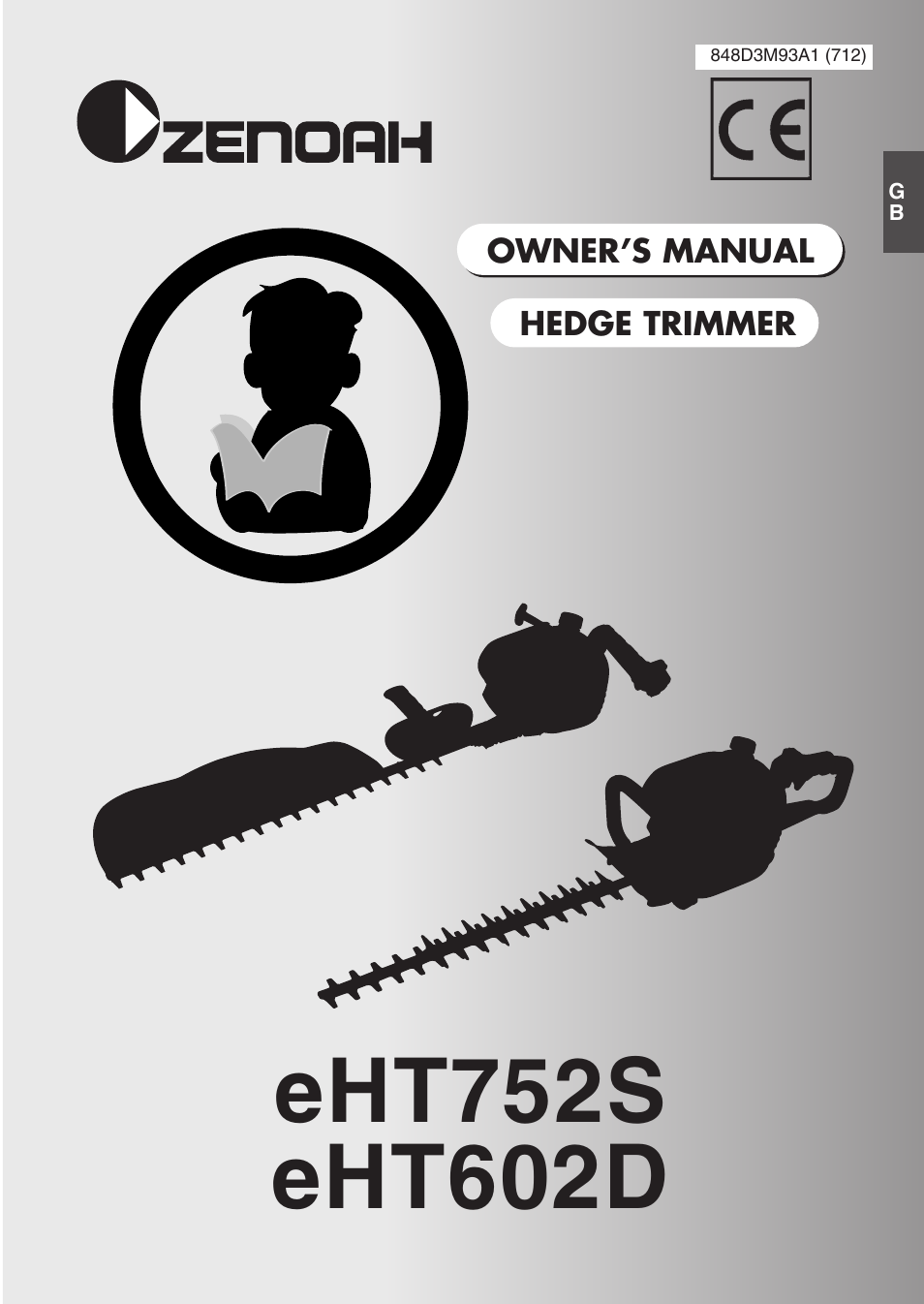 Zenoah EHT602D User Manual | 16 pages