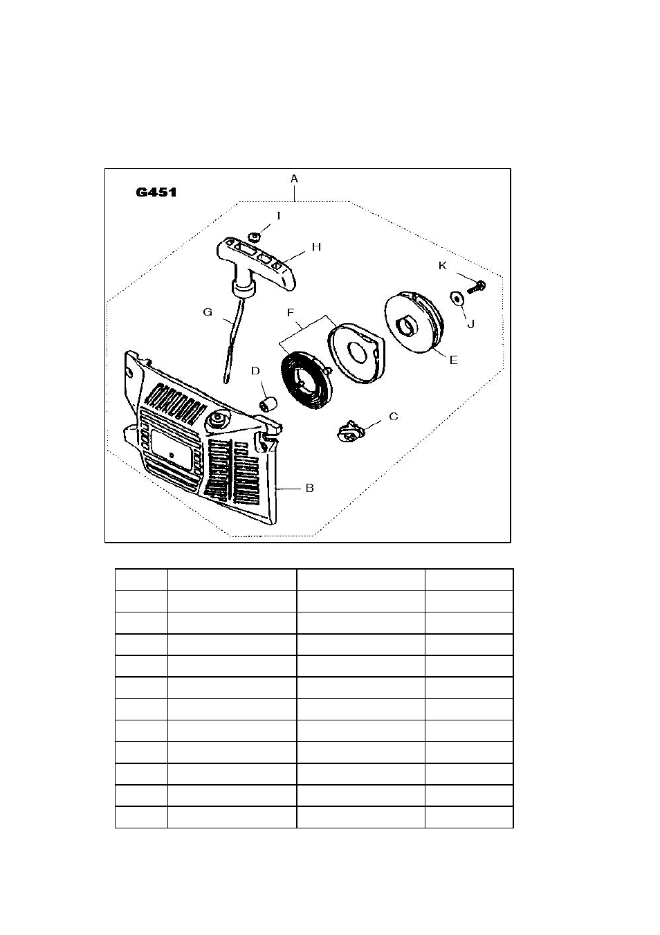 Zenoah G451/G4500 User Manual | Page 6 / 19