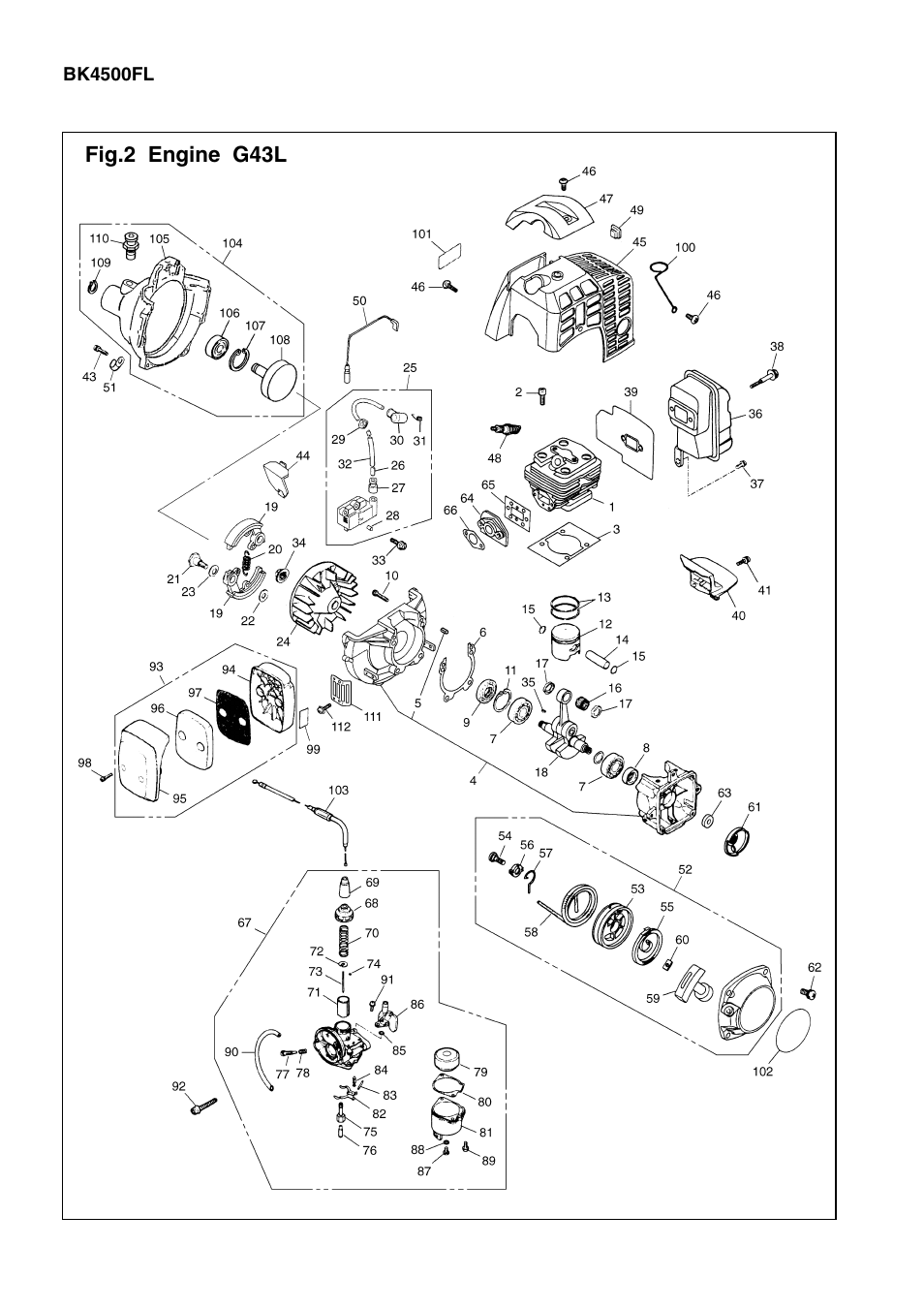 Zenoah BK3500FL User Manual | Page 4 / 6