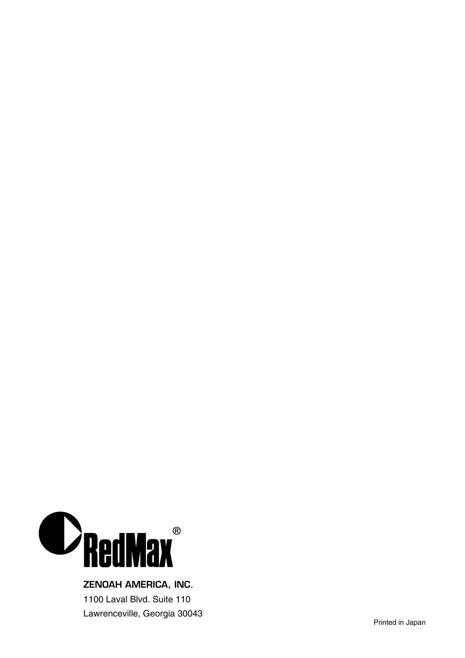 Zenoah EBZ3000RH User Manual | Page 60 / 60