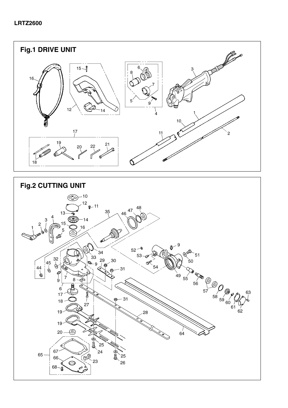 Zenoah LRTZ2600 User Manual | Page 2 / 5