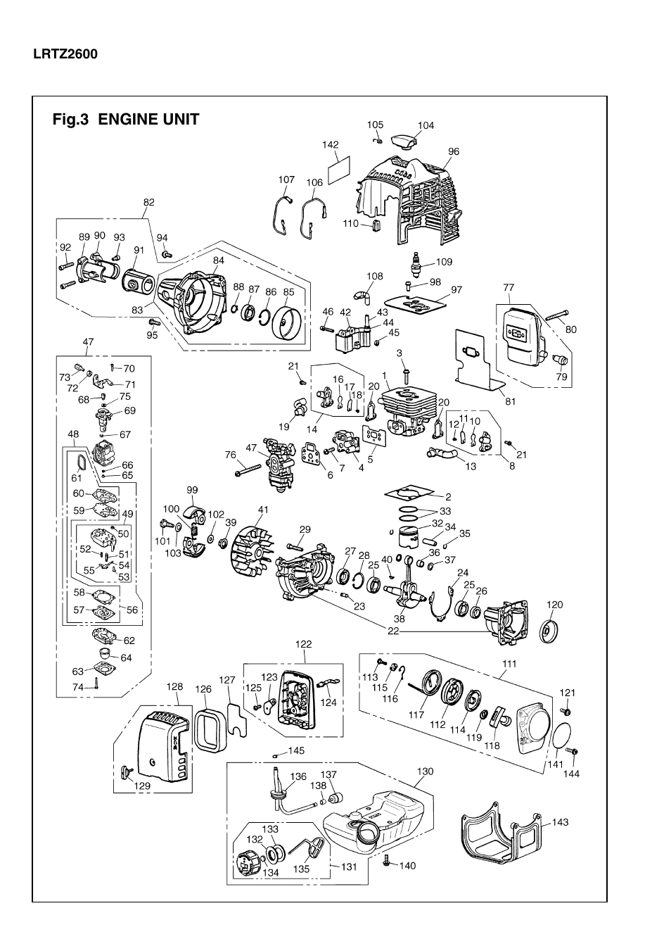 Zenoah LRTZ2600 User Manual | Page 4 / 5