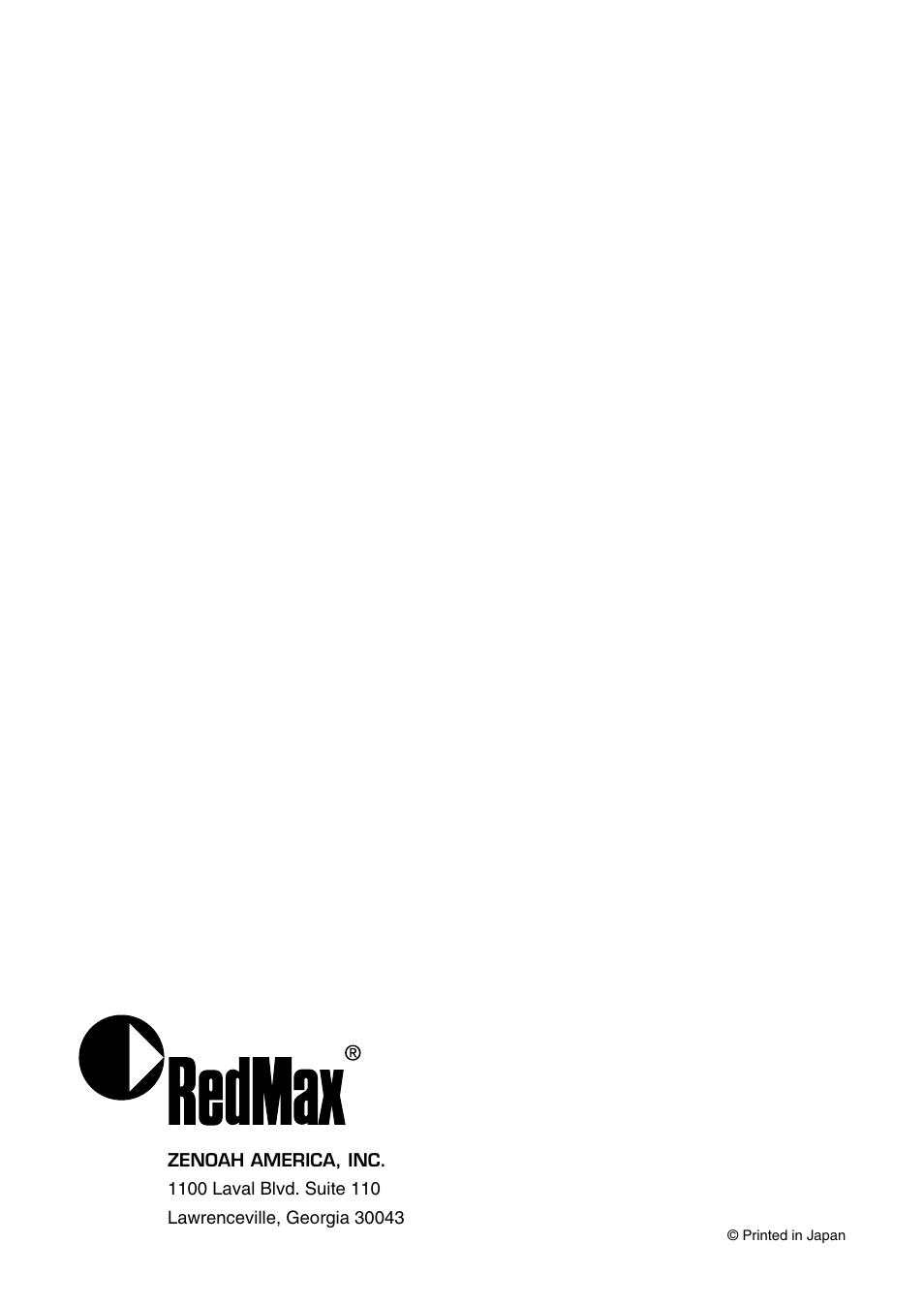Zenoah EDG2300 User Manual | Page 24 / 24