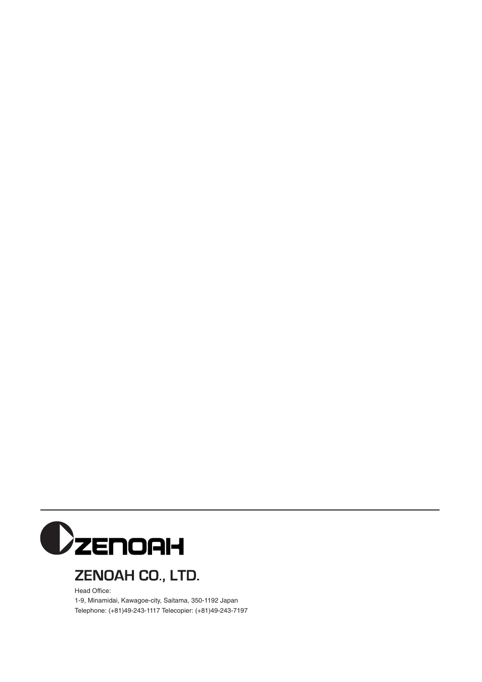 Zenoah HTZ7510 User Manual | Page 24 / 24