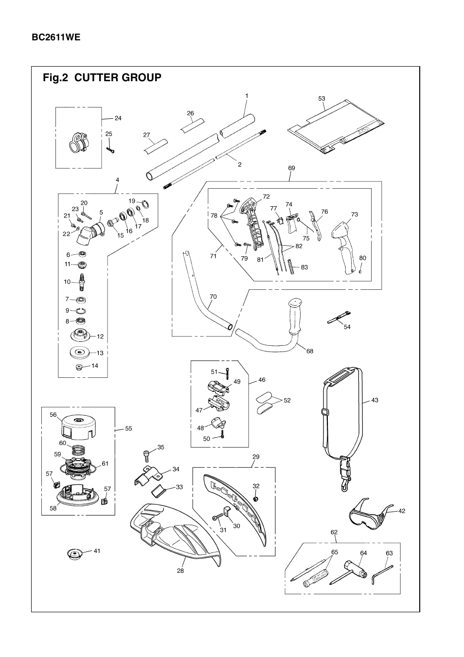 Zenoah BC2311LE User Manual | Page 4 / 19