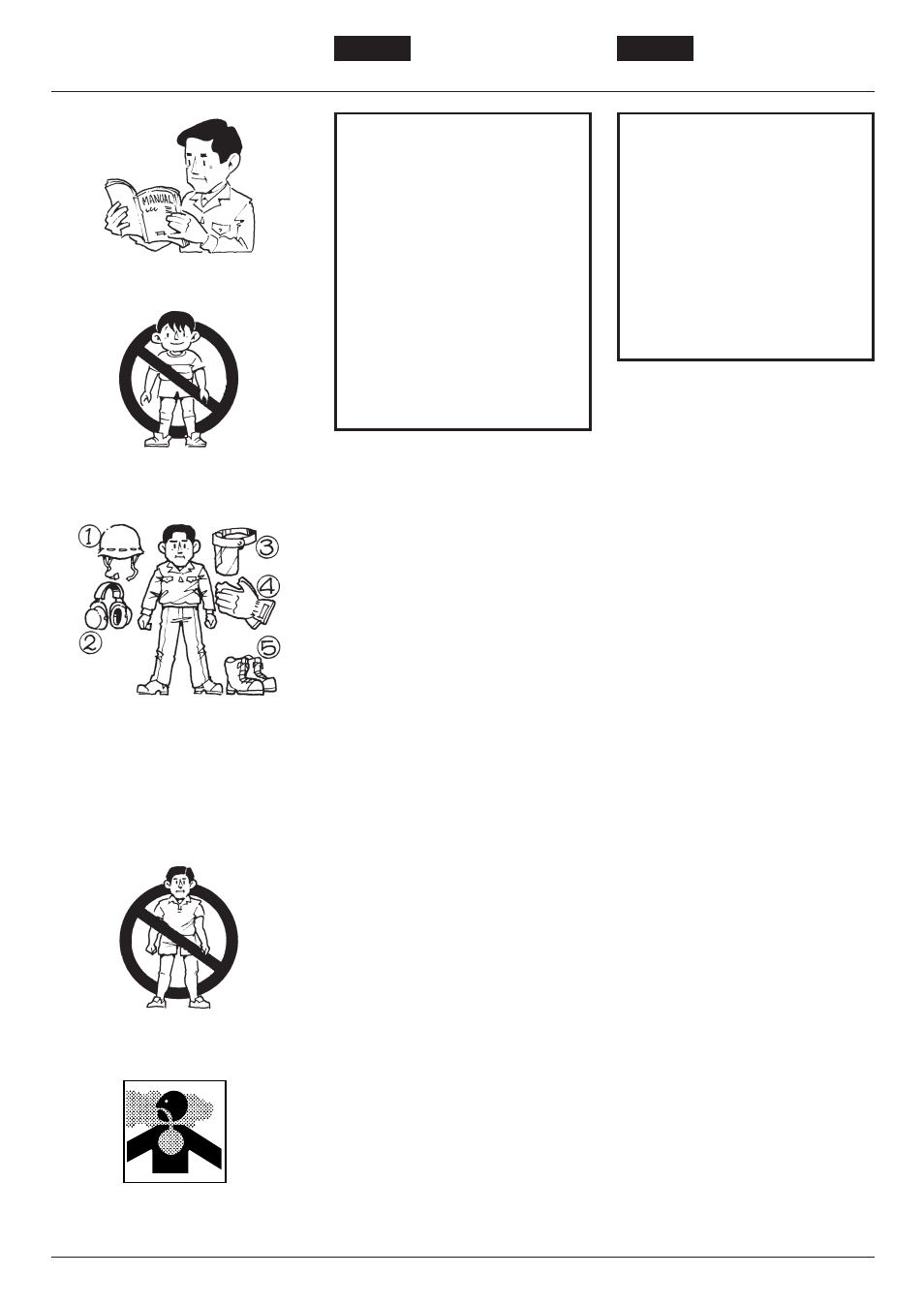 For safe operation 16, Consignes de securite | Zenoah SRTZ2600 User Manual | Page 16 / 60