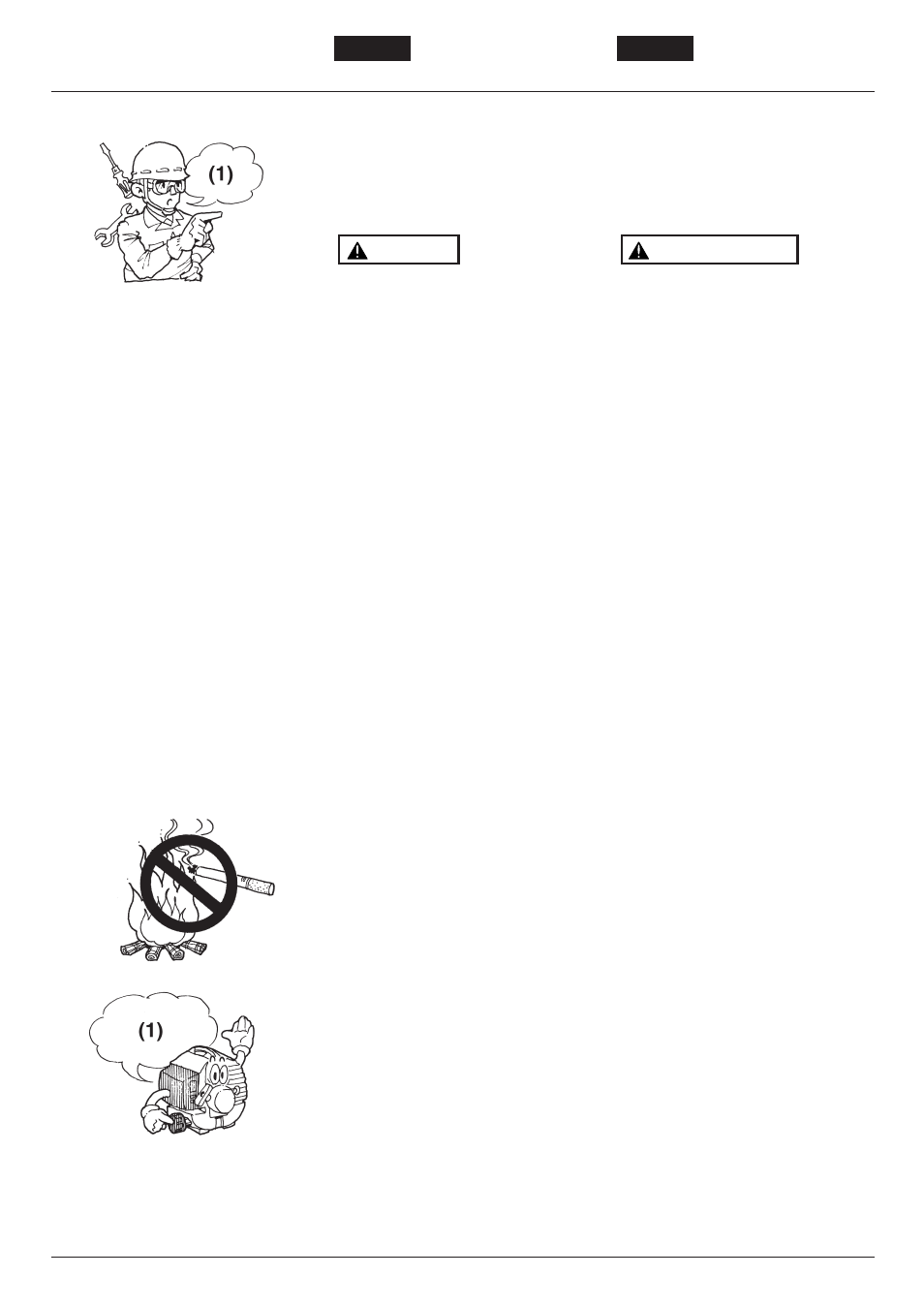 For safe operation 5. consignes de securite | Zenoah SRTZ2600 User Manual | Page 24 / 60
