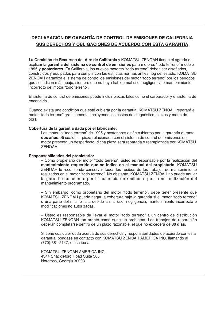 Zenoah CHTZ2401 User Manual | Page 50 / 54