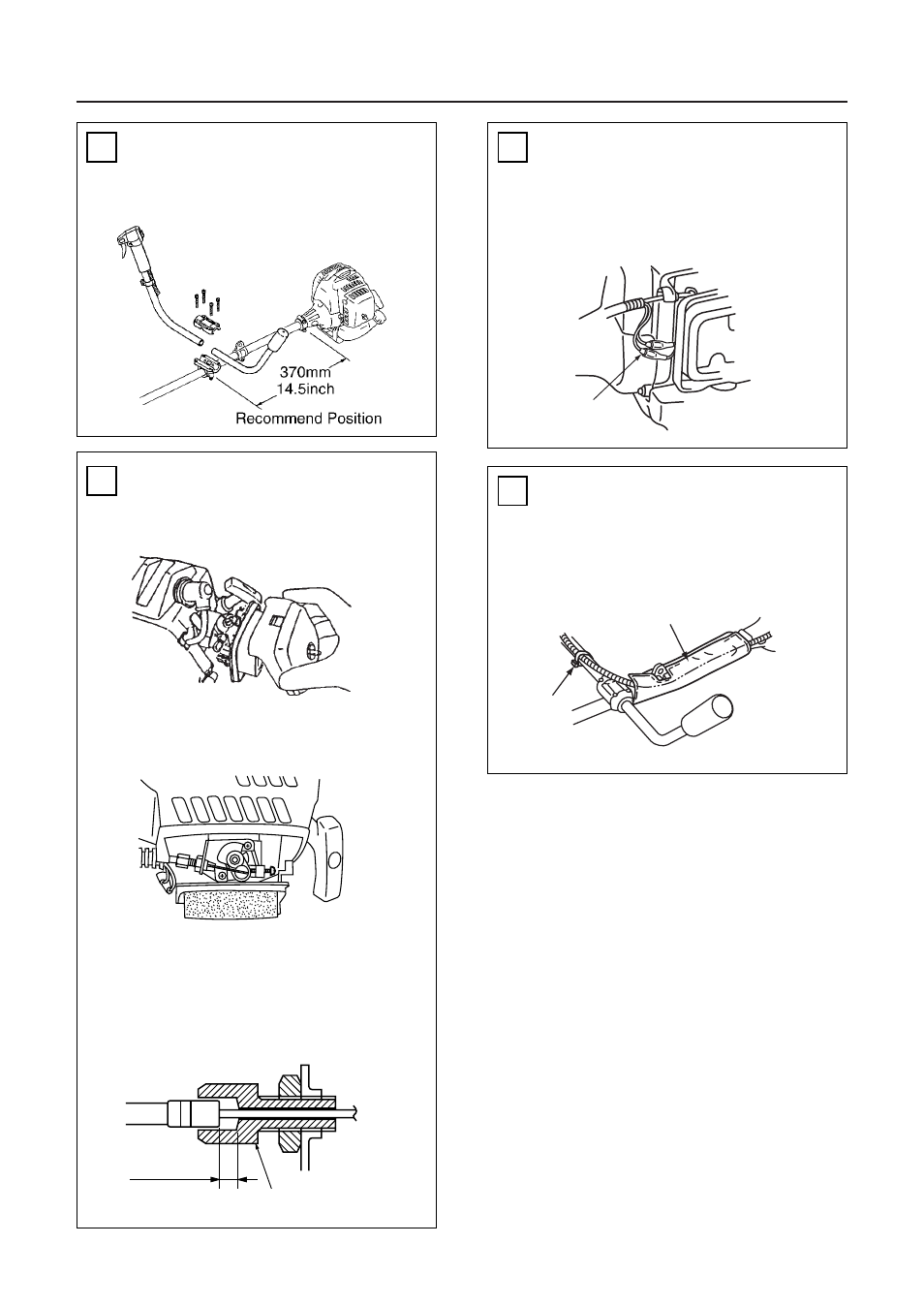 Manual for w-handle kit | Zenoah T3002-95910(101) User Manual | Page 2 / 4