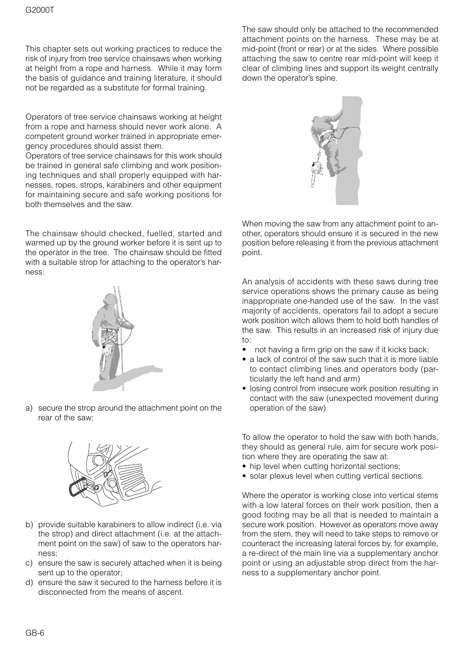 Zenoah G2000T User Manual | Page 6 / 17