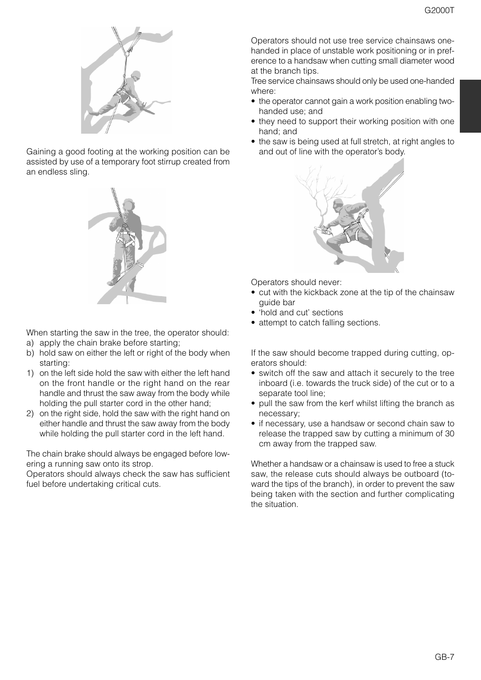 Zenoah G2000T User Manual | Page 7 / 17