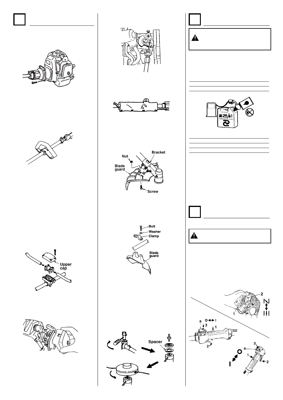 Setup fuel | Zenoah BC2300LE User Manual | Page 2 / 4