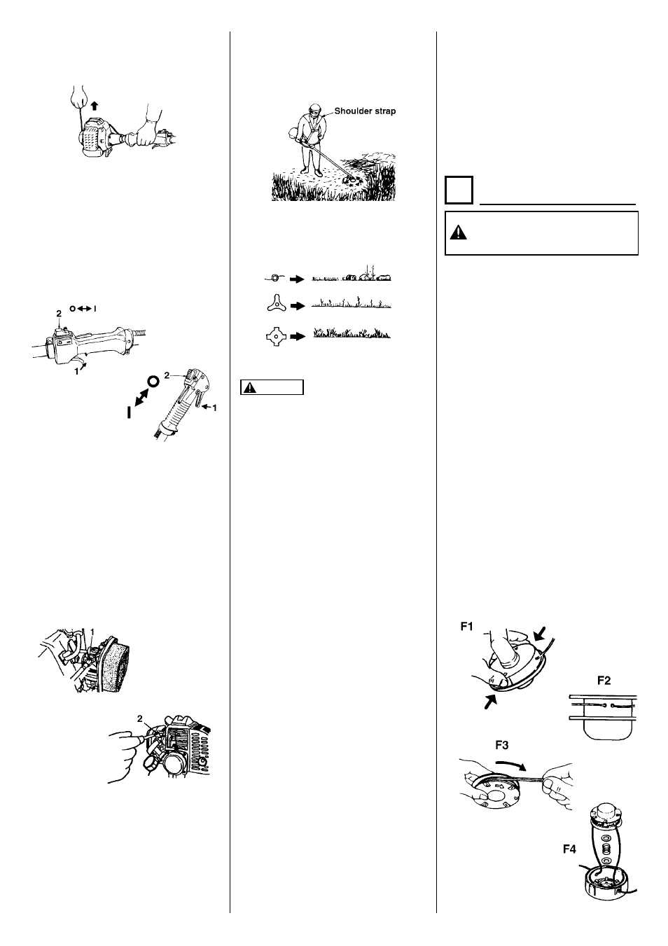 Maintenance | Zenoah BC2300LE User Manual | Page 3 / 4