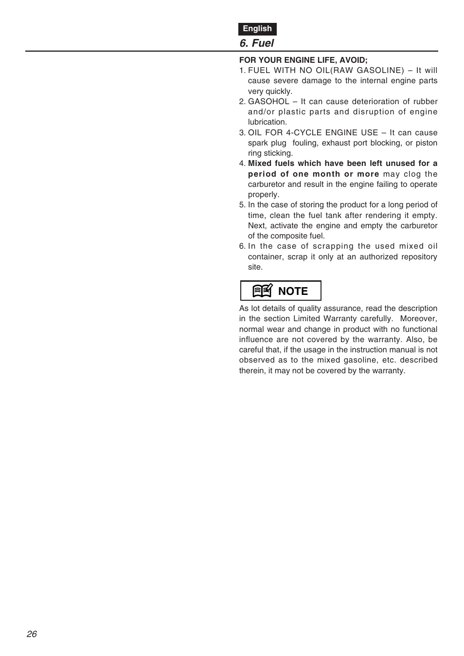 Zenoah HT2200 User Manual | Page 26 / 56