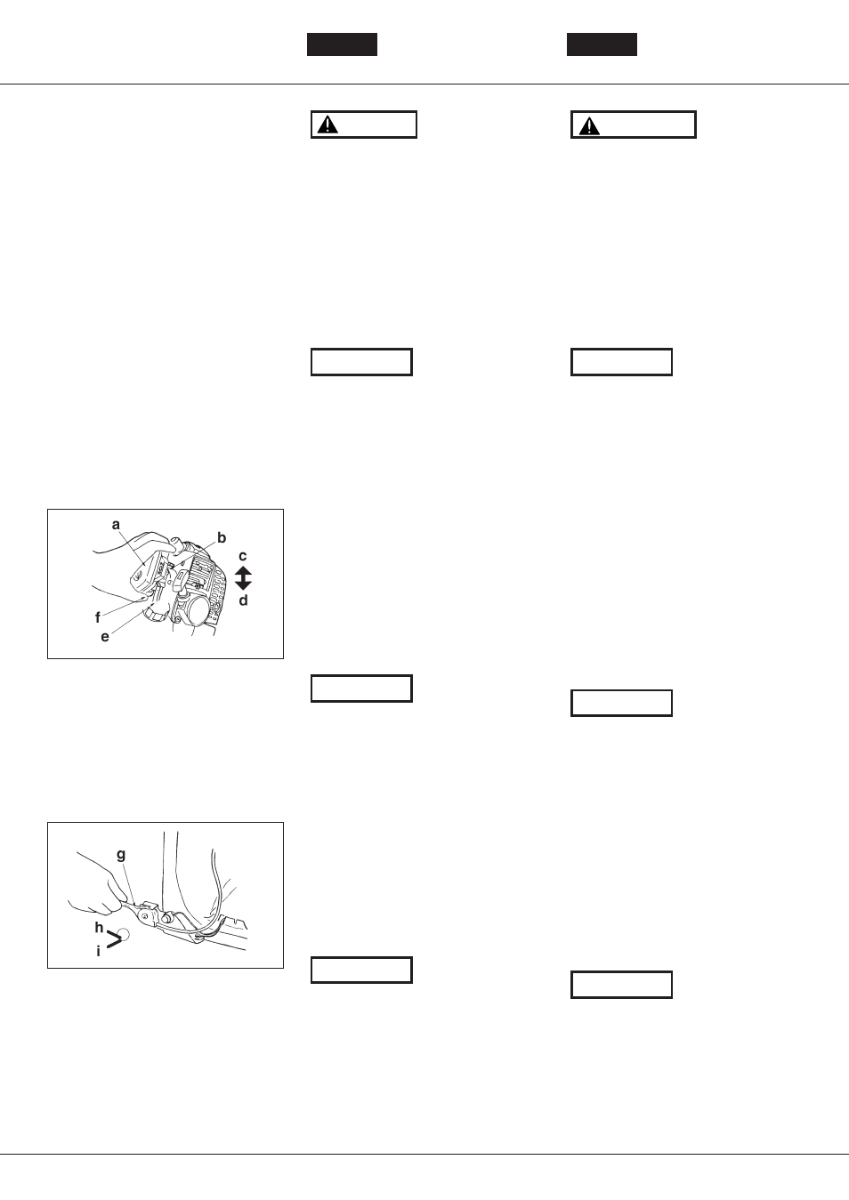 Zenoah NS531 User Manual | Page 30 / 54