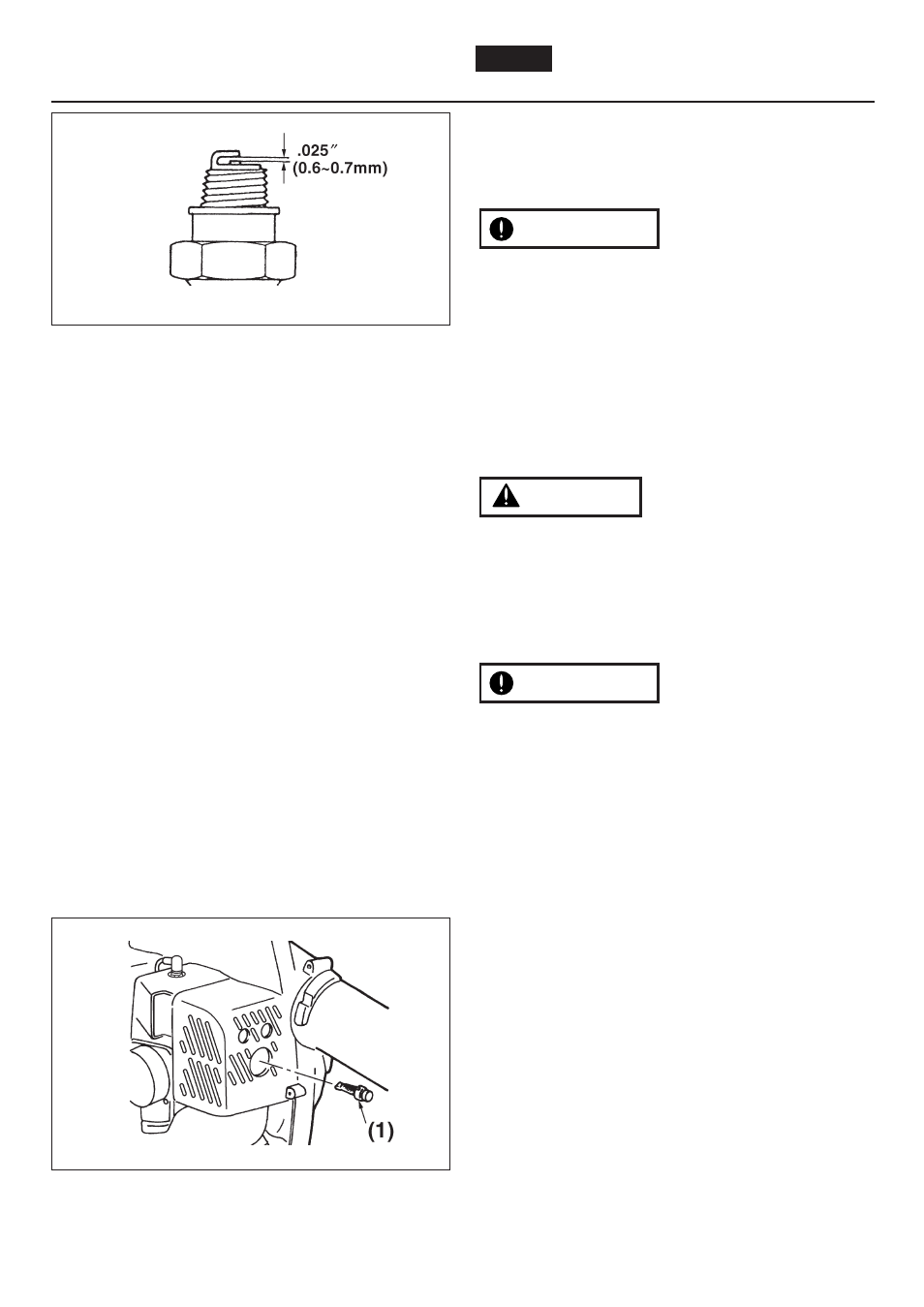 Maintenance, Important warning important | Zenoah HB250 User Manual | Page 34 / 47