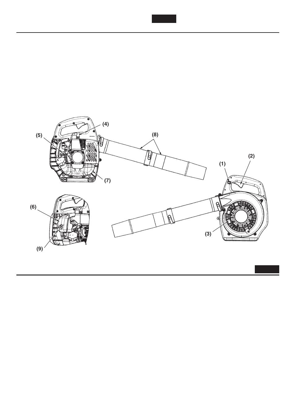 Parts location, Specifications | Zenoah HB250 User Manual | Page 4 / 47