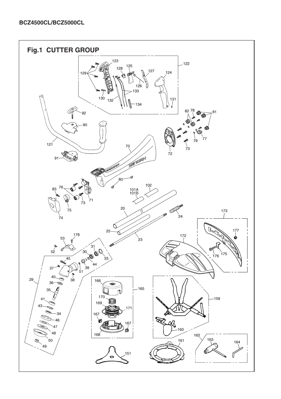 Zenoah BCZ4500DL/DW User Manual | Page 2 / 10