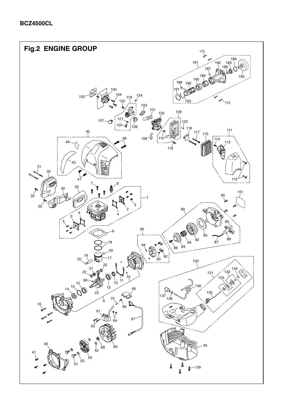 Zenoah BCZ4500DL/DW User Manual | Page 4 / 10