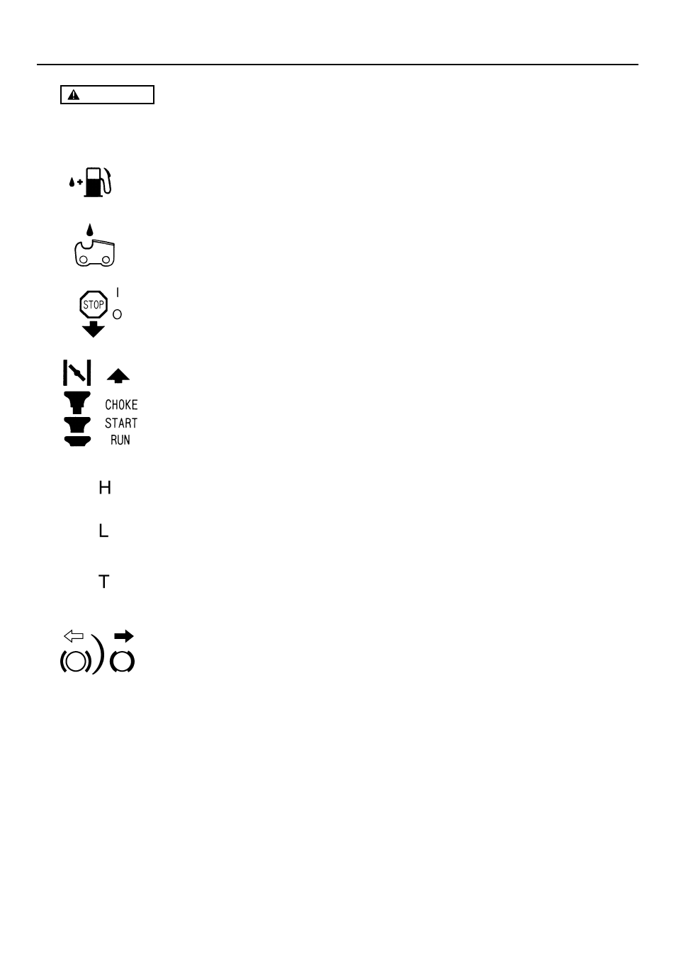 Explanation of symbols on the machine | Zenoah G415AVS User Manual | Page 6 / 15