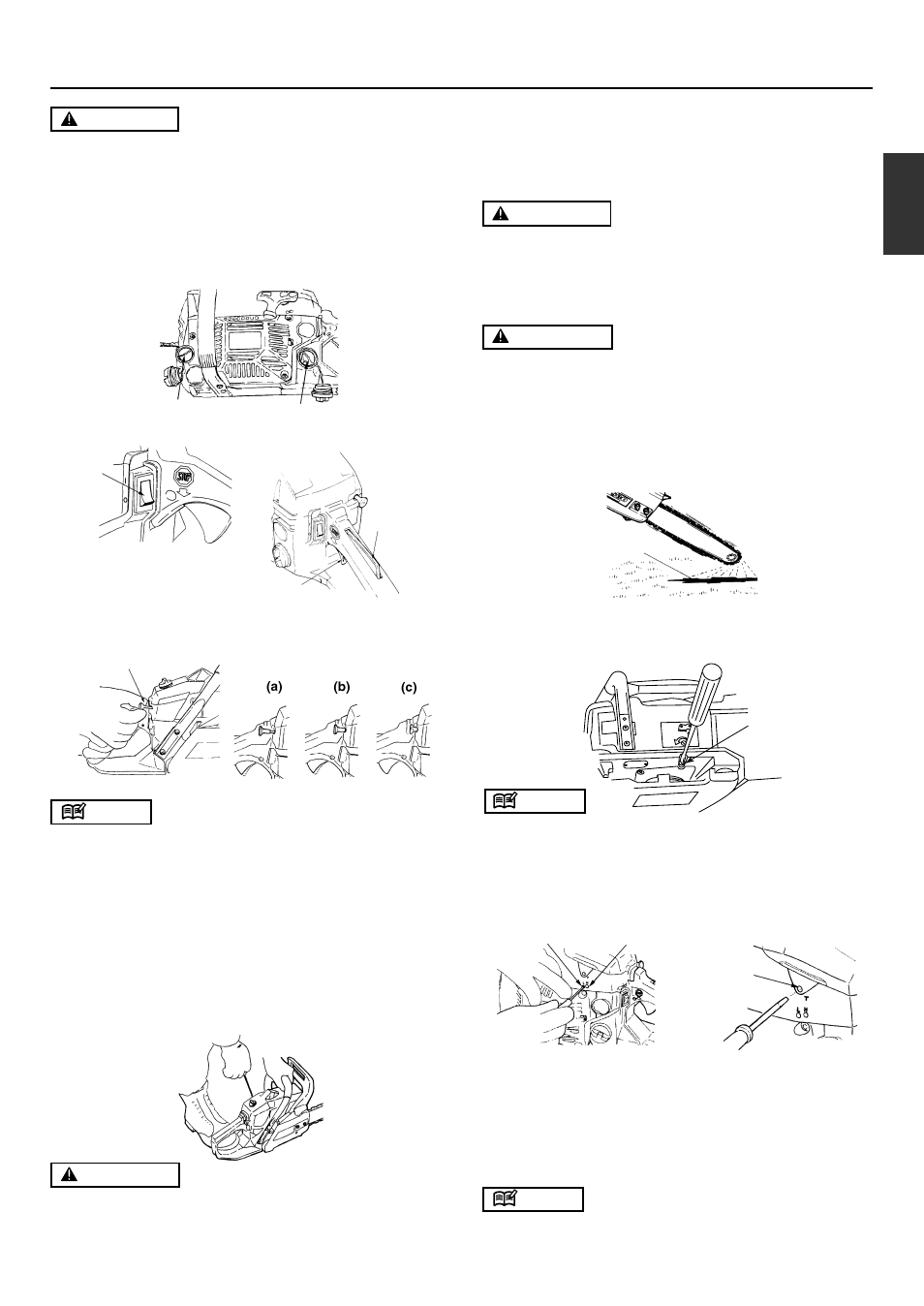 Operating the engine | Zenoah G415AVS User Manual | Page 9 / 15