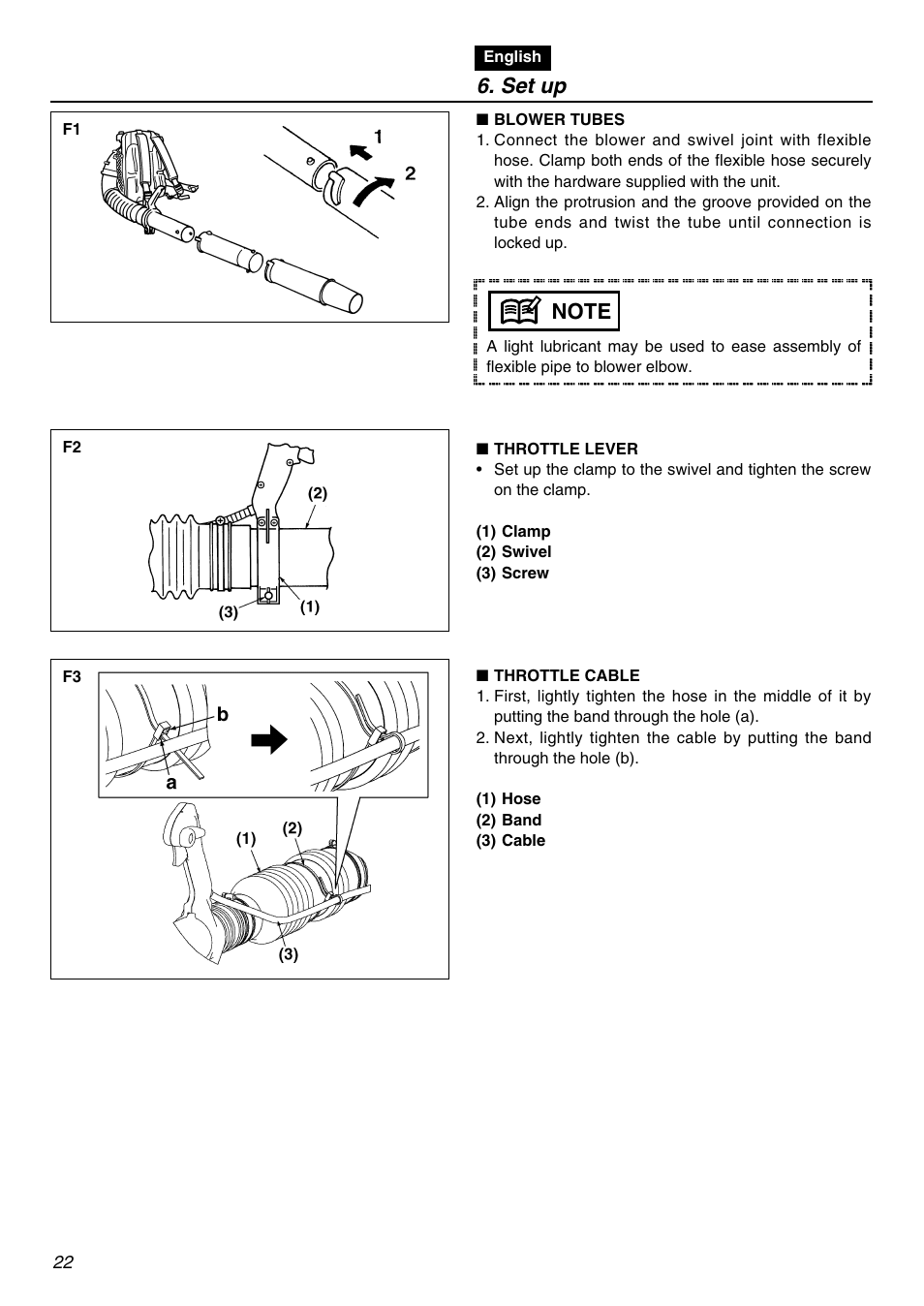 Set up | Zenoah EBZ3000RH-CA User Manual | Page 22 / 60