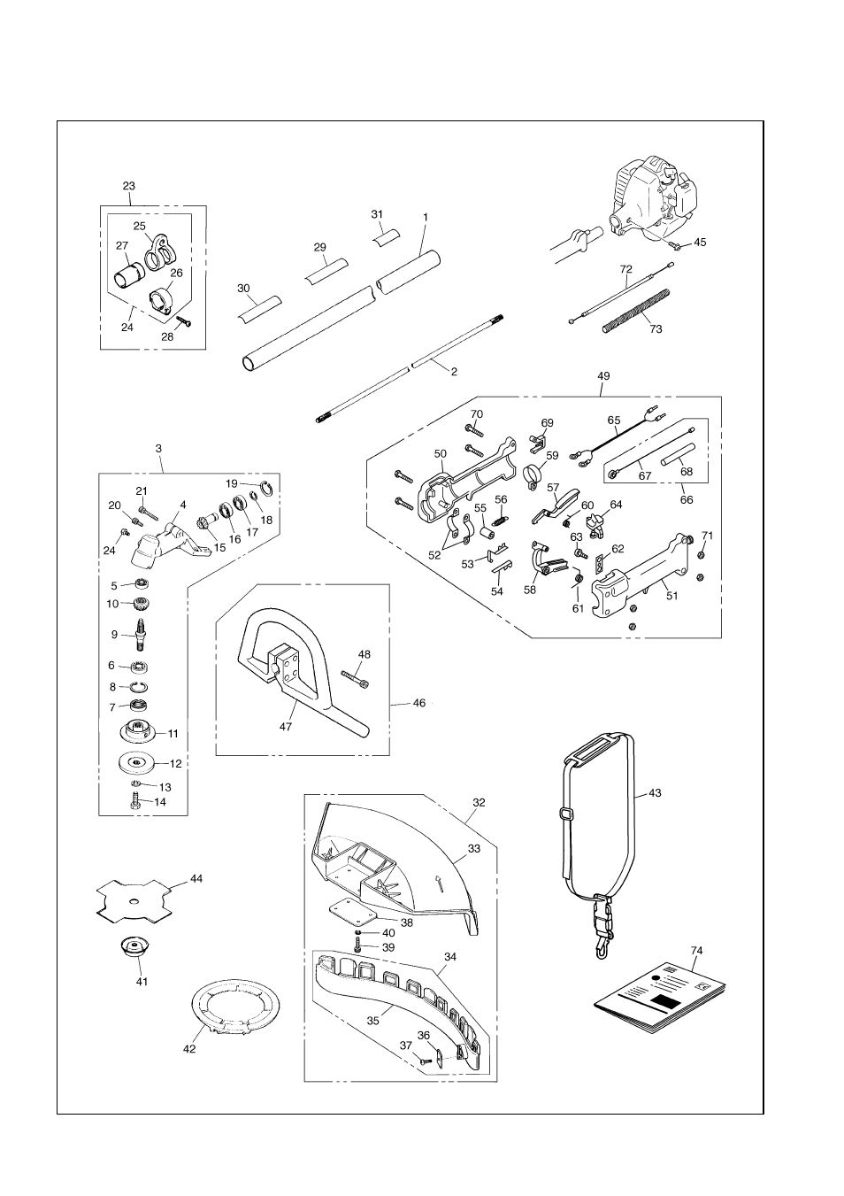 Zenoah BC2201DL User Manual | Page 2 / 5