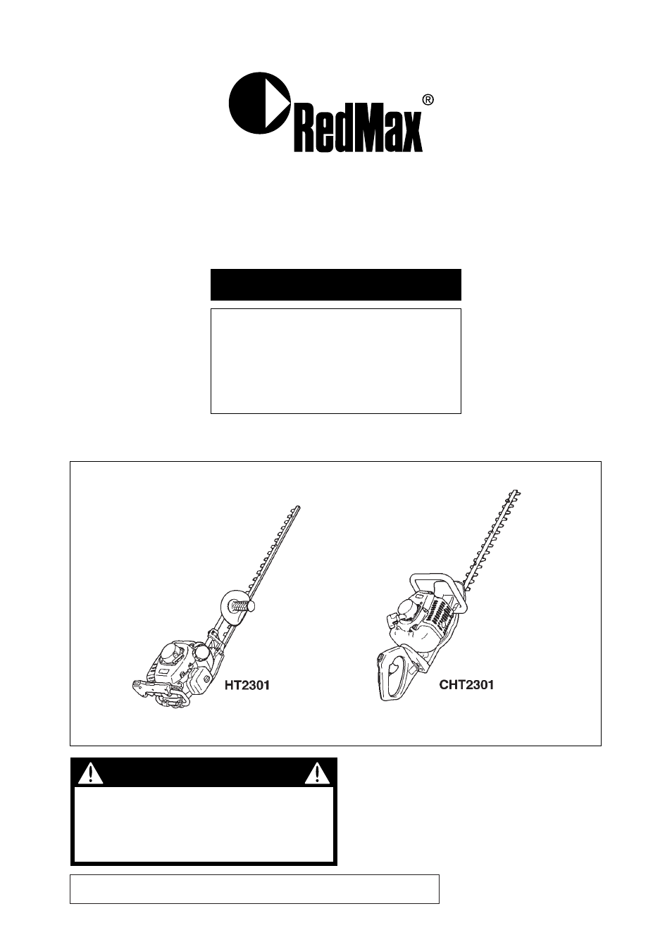 Zenoah CHT2301  FR User Manual | 36 pages