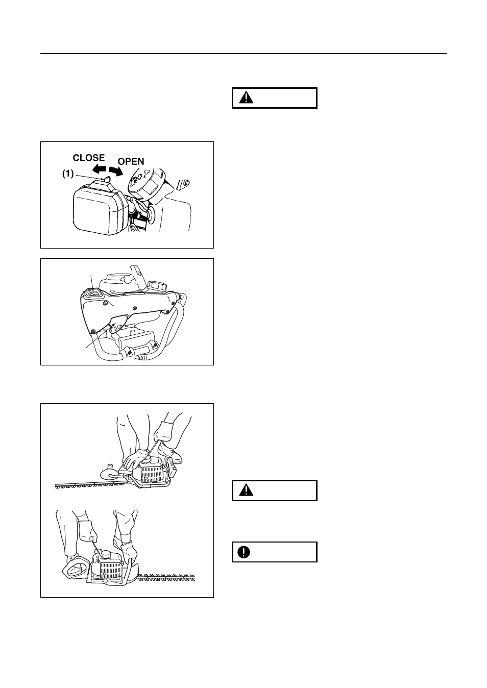 Operation | Zenoah CHT2301  FR User Manual | Page 16 / 36