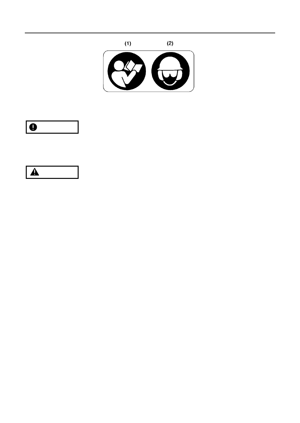 Warning labels on the machine | Zenoah CHT2301  FR User Manual | Page 6 / 36