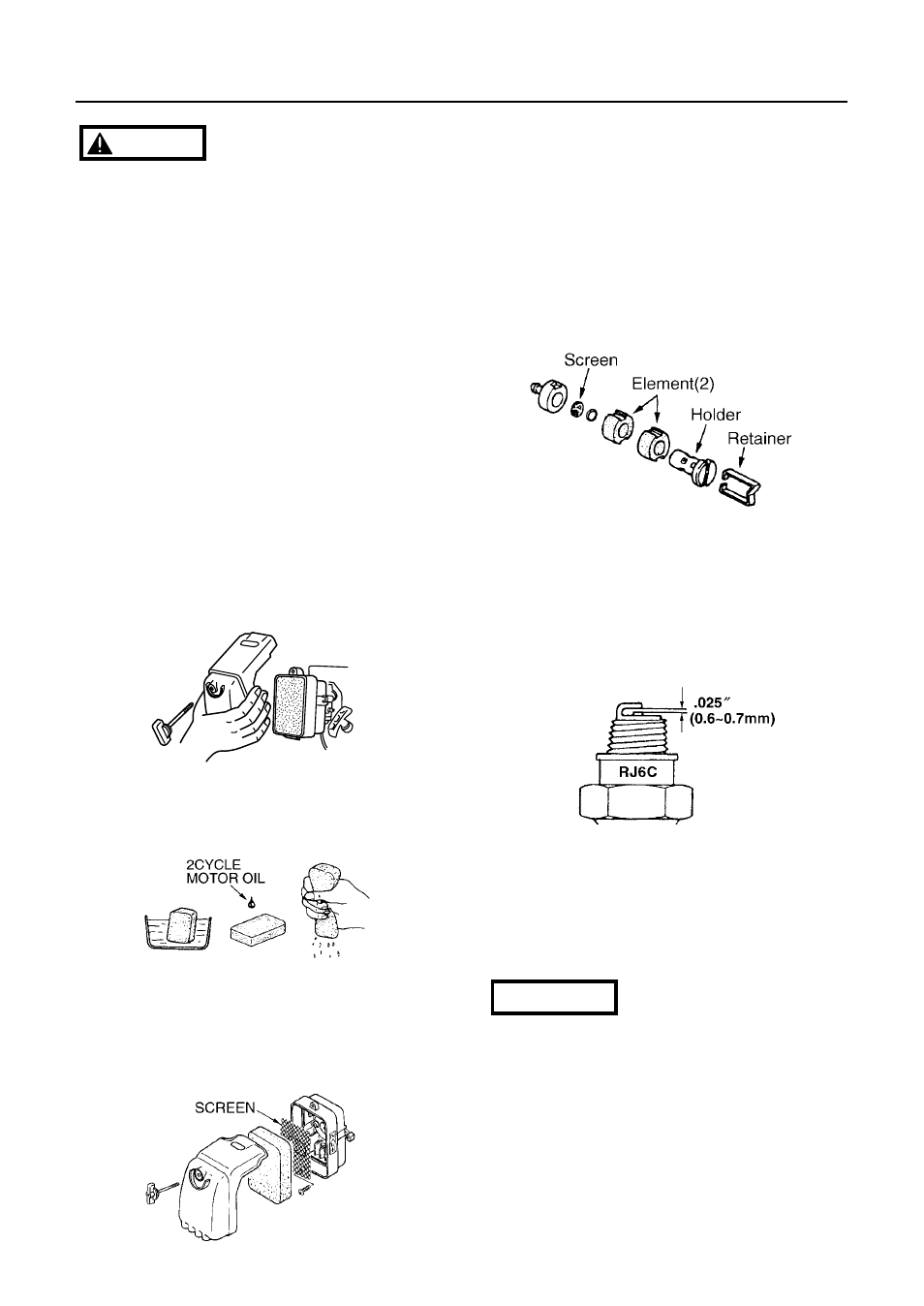 Maintenance | Zenoah EB4400 User Manual | Page 13 / 28