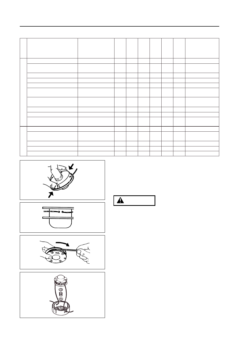 Maintenance, Warning | Zenoah BCX2600S User Manual | Page 20 / 42