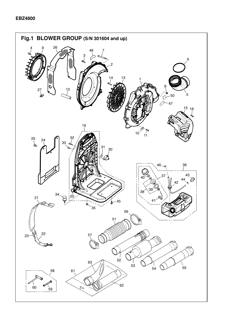 Zenoah STRATO-CHARGED EBZ4800 User Manual | Page 2 / 8