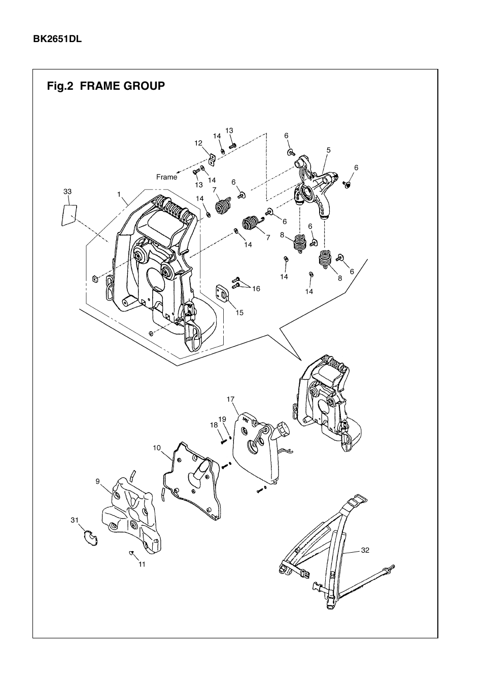 Zenoah BRUSHCUTTERS BK2651DL User Manual | Page 4 / 13