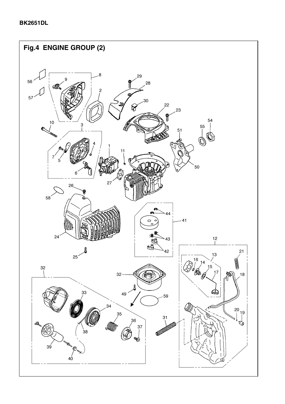 Zenoah BRUSHCUTTERS BK2651DL User Manual | Page 8 / 13