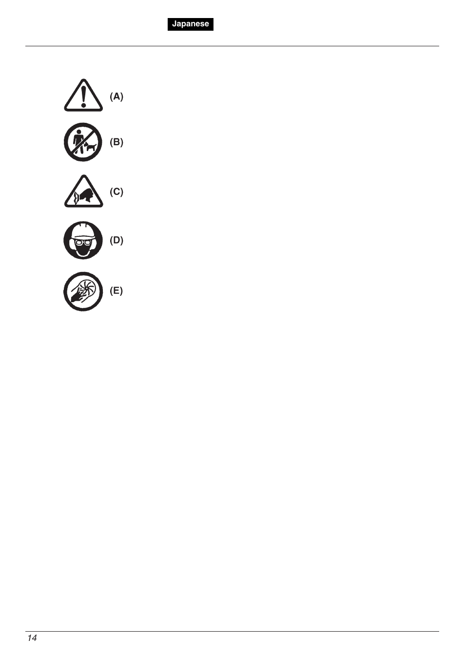 Zenoah HB2301 User Manual | Page 14 / 20