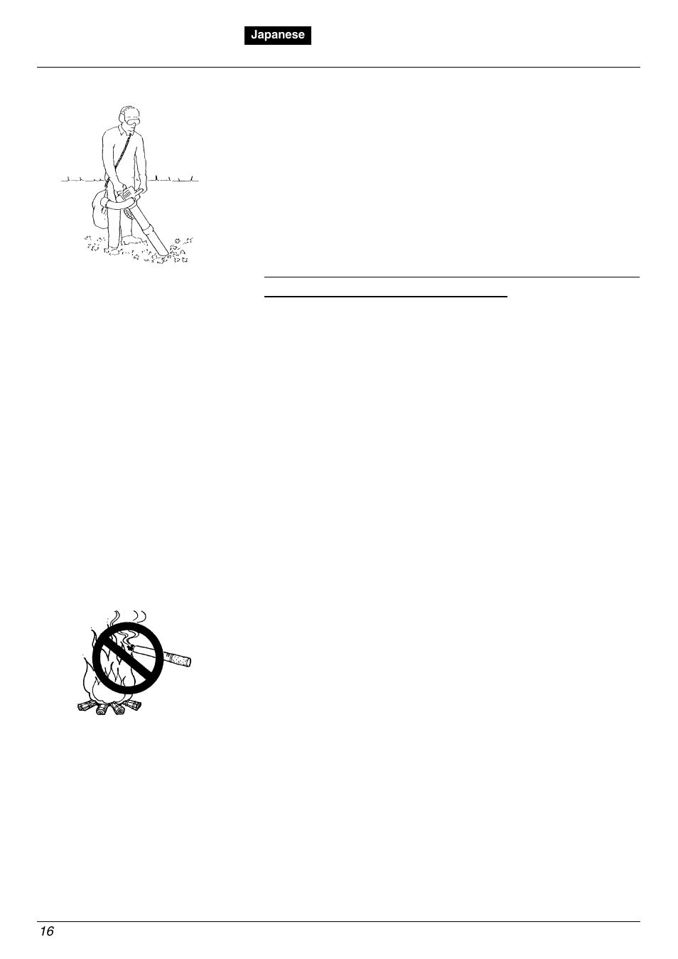 Zenoah HB2301 User Manual | Page 16 / 20