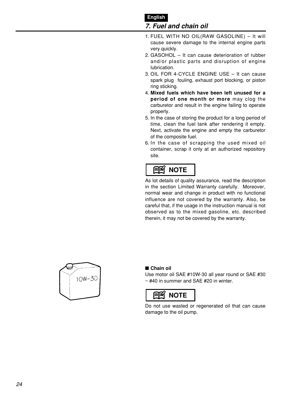 Zenoah G5000AVS User Manual | Page 24 / 72