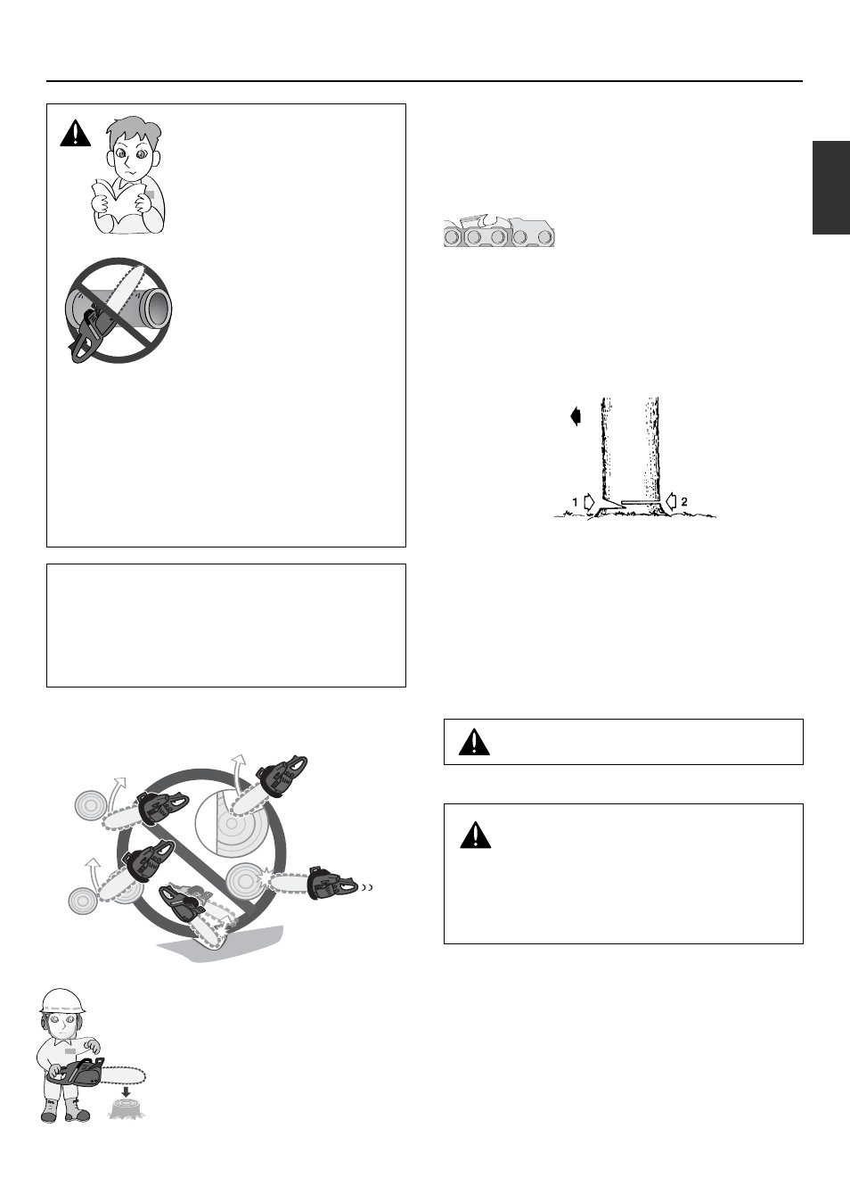 Sawing | Zenoah G3300EZ User Manual | Page 11 / 16