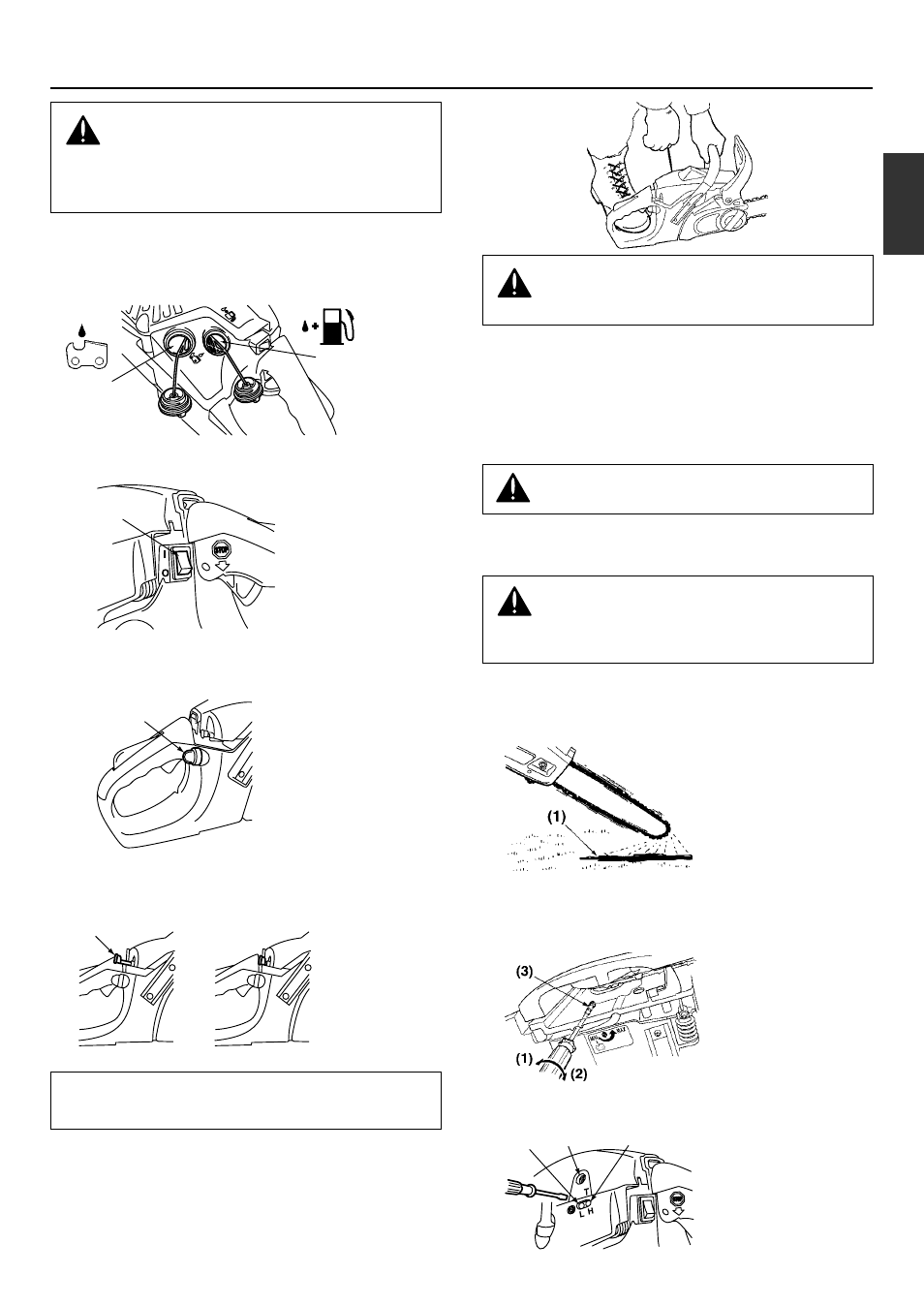 Operating the engine | Zenoah G3300EZ User Manual | Page 9 / 16