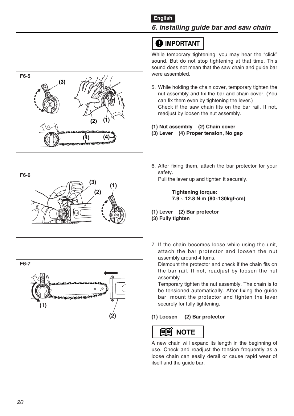 Zenoah G3200EZ User Manual | Page 20 / 64
