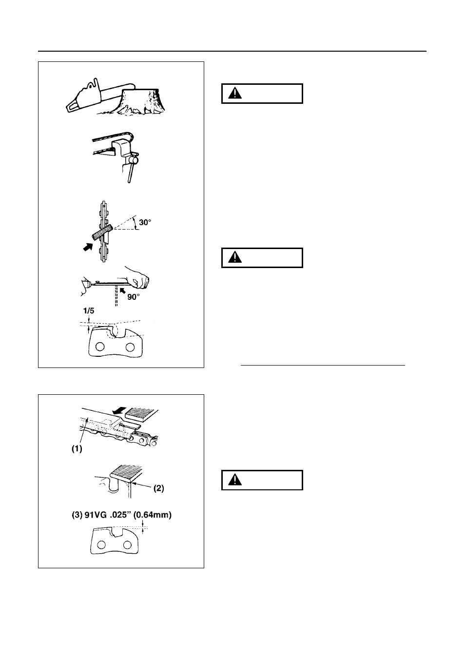 Maintenance of saw chain and guide bar | Zenoah G3800AVS User Manual | Page 23 / 36