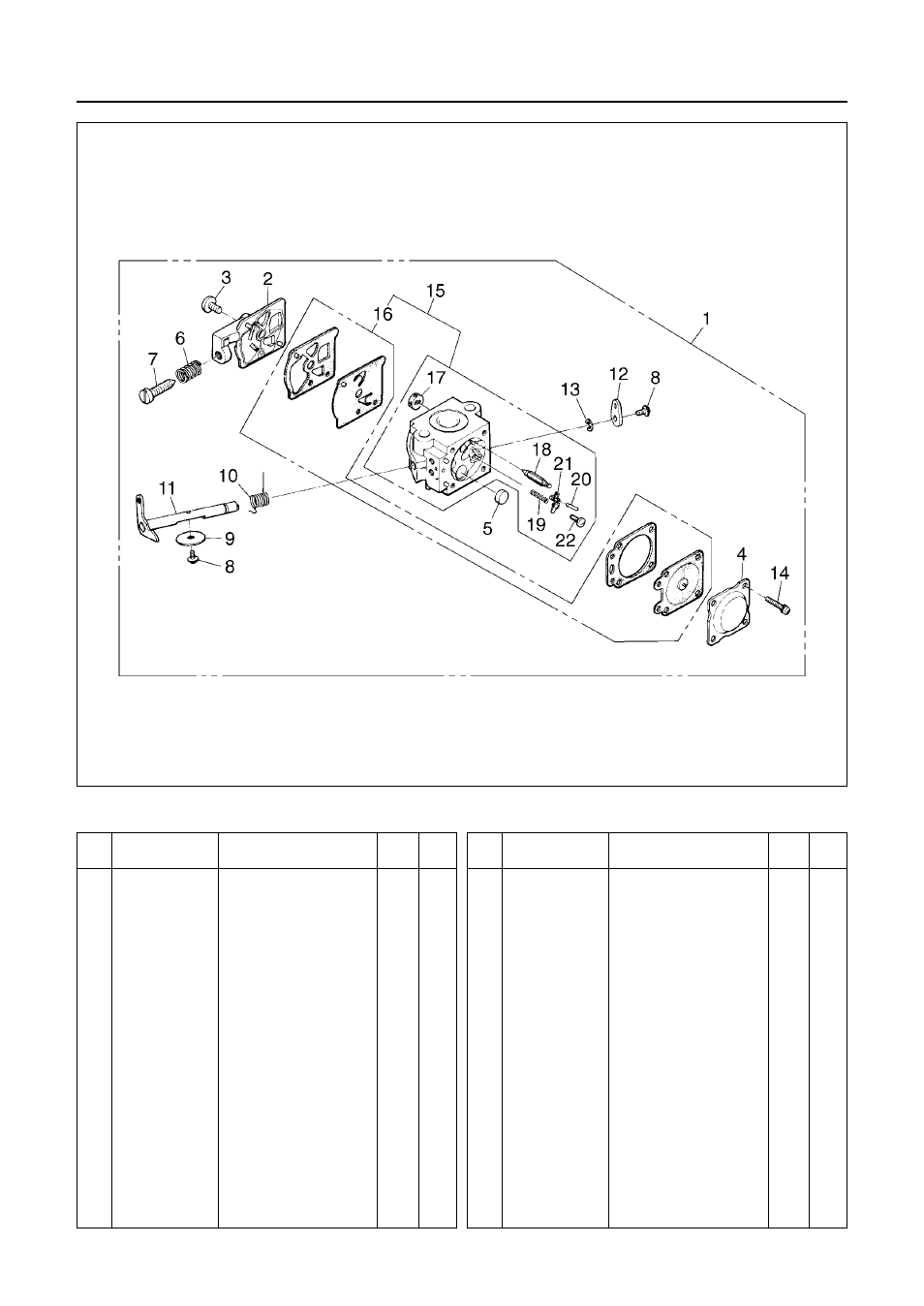 Parts list, G3800avs | Zenoah G3800AVS User Manual | Page 32 / 36