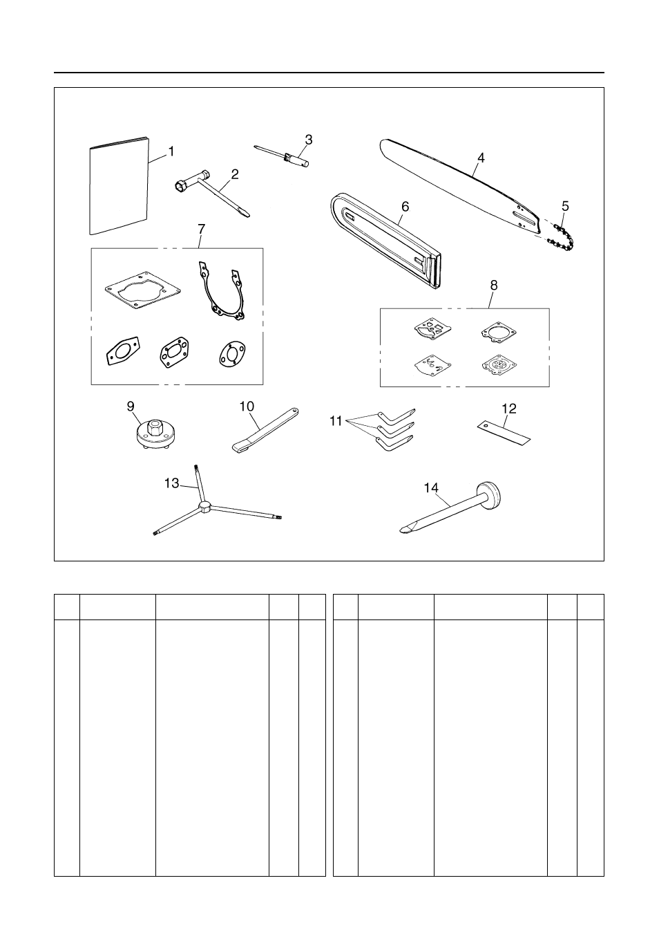 Parts list, G3800avs | Zenoah G3800AVS User Manual | Page 33 / 36