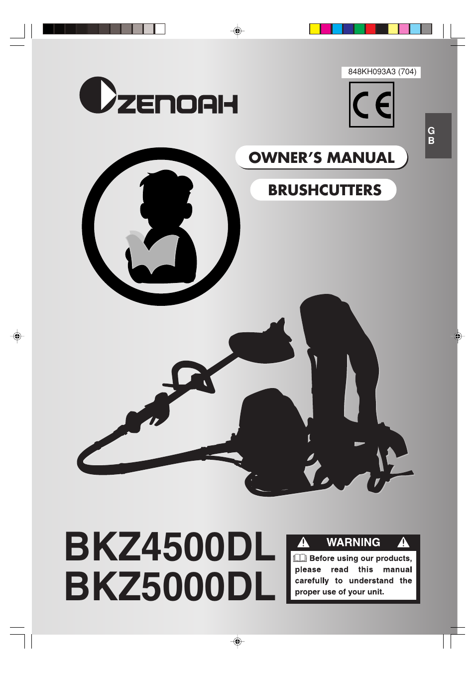 Zenoah BKZ5000DL User Manual | 16 pages