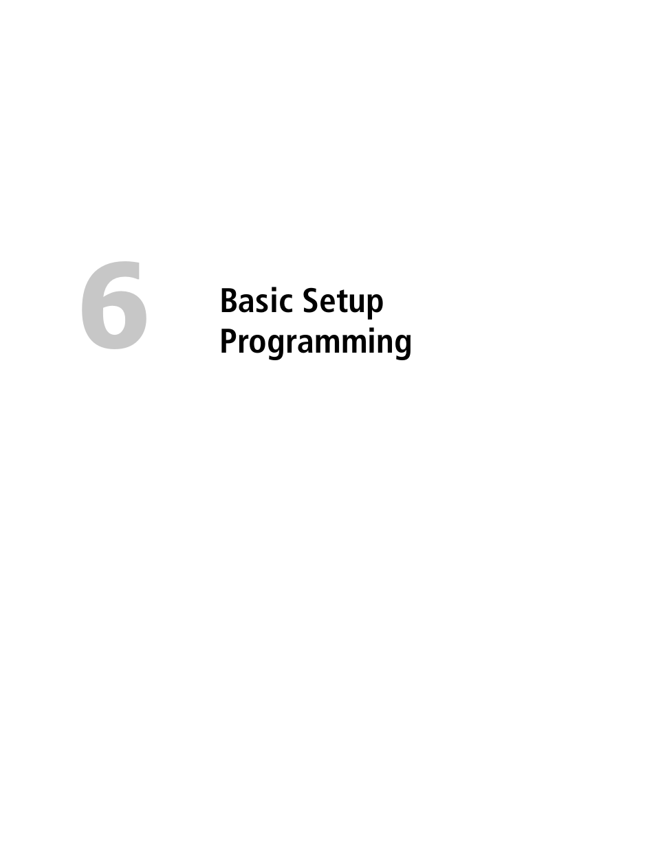 Basic setup programming | Xantrex Technology SW Plus 4024 User Manual | Page 149 / 344