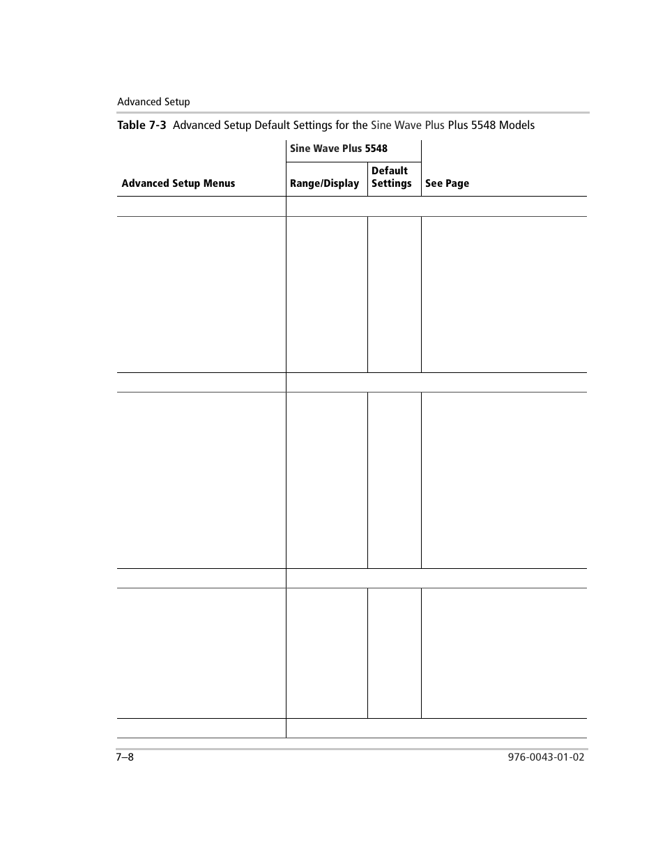 Xantrex Technology SW Plus 4024 User Manual | Page 186 / 344