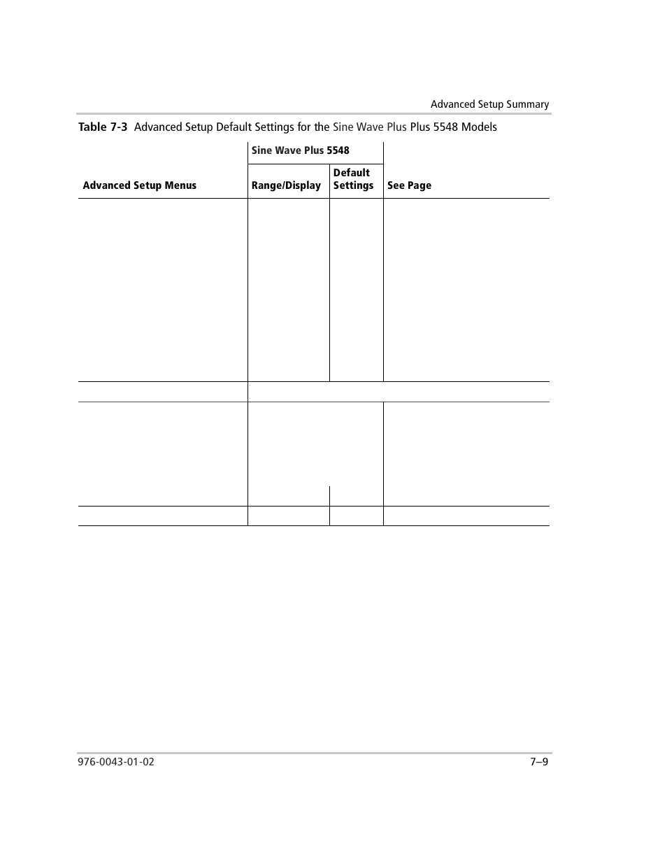 Xantrex Technology SW Plus 4024 User Manual | Page 187 / 344