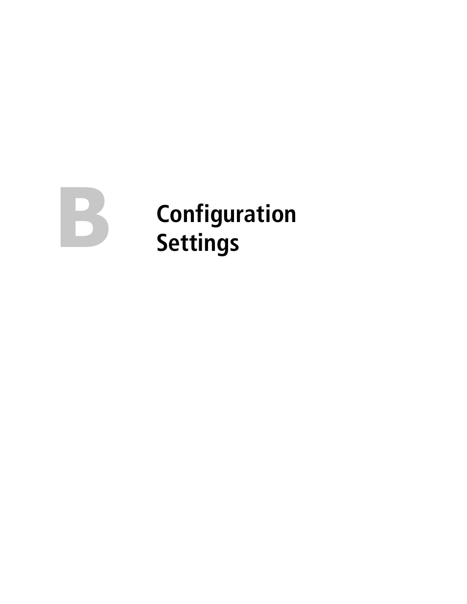Configuration settings, Appendix b, Appendix b, “configuration | Settings | Xantrex Technology SW Plus 4024 User Manual | Page 275 / 344