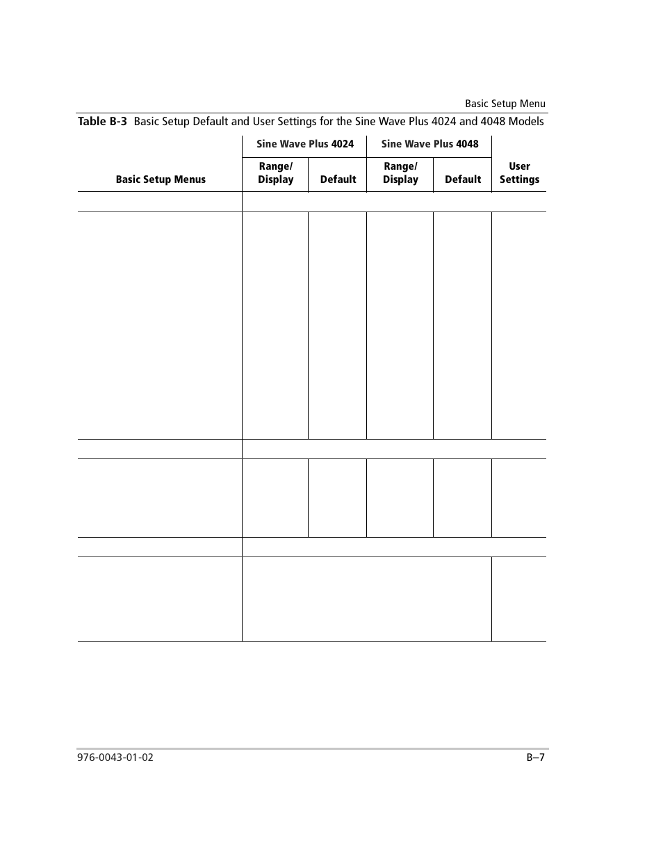 Xantrex Technology SW Plus 4024 User Manual | Page 281 / 344